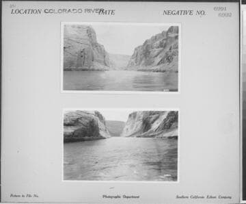 Colorado River - Shot from boat