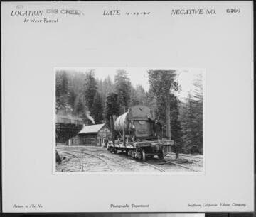 Big Creek PH #2 - At west portal