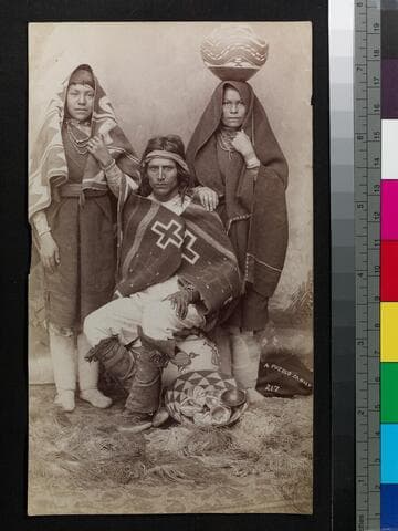 A Pueblo family
