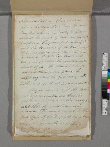 Orderly book of the New Hampshire Battalion, 1783, Mar. 12 - Apr. 13, Newburgh, N. Y