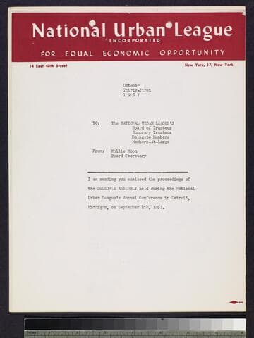 Memo and minutes/proceedings