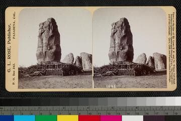 Rock pillar near Acoma