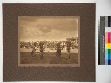 White-buffalo Dance. Cochiti Indians