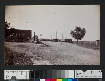 View in an unidentified pueblo or settlement