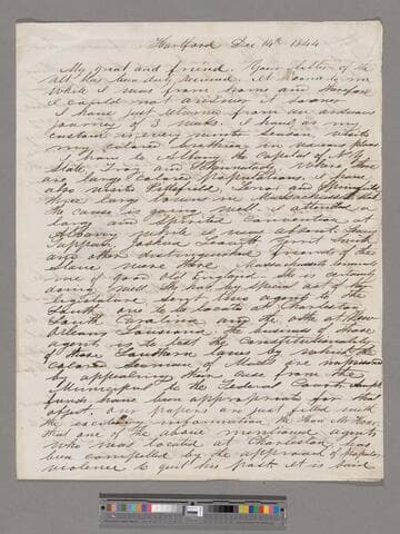 Pennington, James. W. C. Letter to Thomas Clarkson