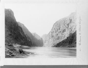 The entrance to Black Canyon