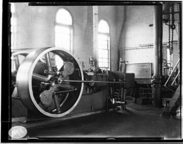 The interior of the Santa Barbara Steam Plant
