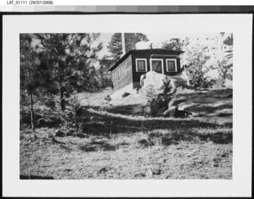 Merrick Lake recreation cabin at Vermejo Ranch