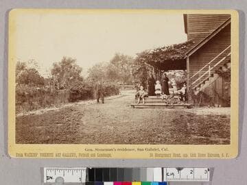 Gen. Stoneman's residence, San Gabriel, Cal