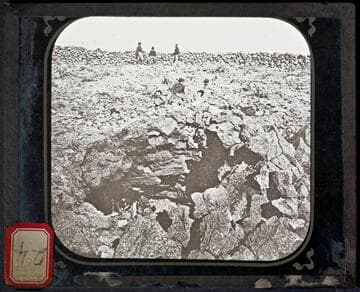 Captain Jack's cave in the Lava Beds