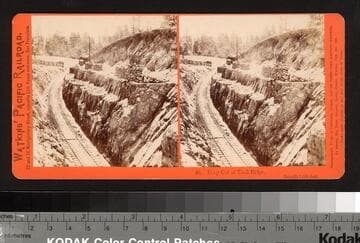 46.  Deep Cut at Trail Ridge.  Length 1,000 feet