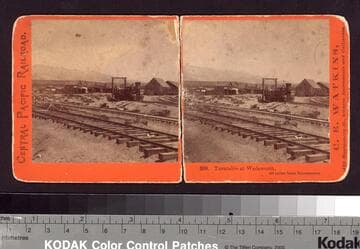 309.  Turntable at Wadsworth, 188 miles from Sacramento