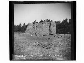 The Botier [i.e. Botiller] home, Santa Ana Canyon