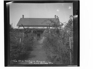 The Old Nadeau home, 5th and Olive Sts
