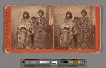 Piute Squaws and Children, at Reno