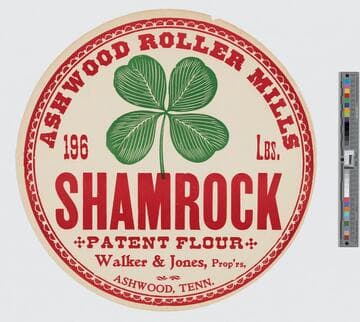 Ashwood Roller Mills … Shamrock patent flour