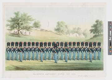 Washington Artillery, Boston, Jan. 1853