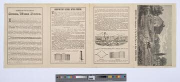 Sedgwick's steel wire fence