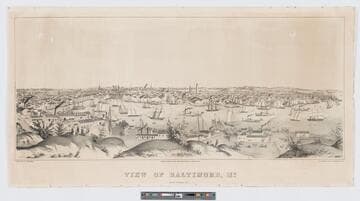View of Baltimore, Md. : from Federal Hill