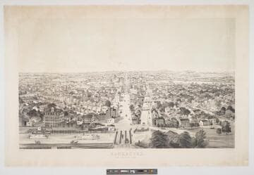 Rochester. From the west, 1853