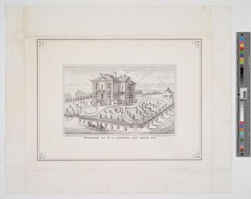 Residence of W.H. Lawrence, San Mateo Cal