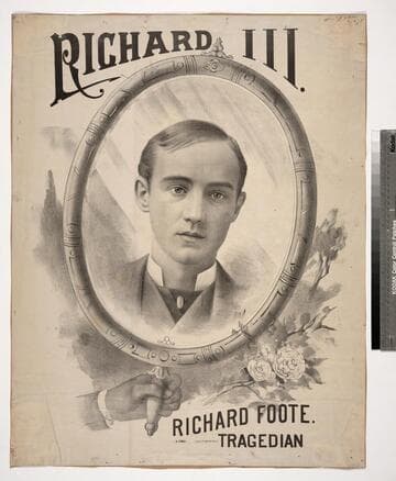 Richard III. : Richard Foote. Tragedian