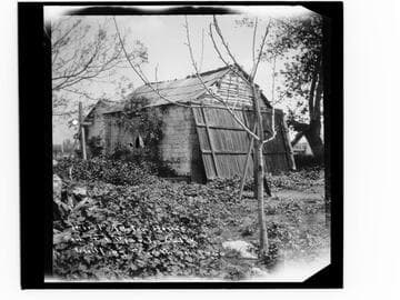 First adobe house in El Monte, Calif. Built by Smith in 1850