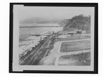 F.E. Bundy bathhouse at Santa Monica Canyon