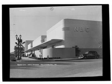 Radio City, NBC Studios, Hollywood, Cal