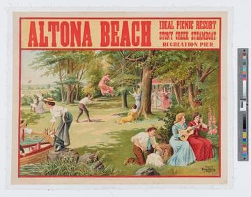 Altona Beach : ideal picnic resort, Stony Creek steamboat, recreation pier