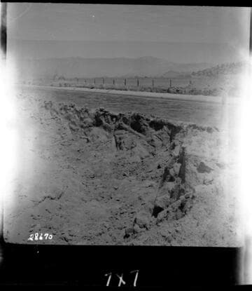 Borel Powerhouse - Borel Canal - Isabella Dam - Excavating footing