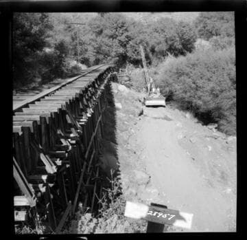 Kaweah #2, Flume 9 - Dismantling