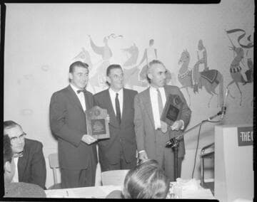 Awards banquet at the Chapman Park