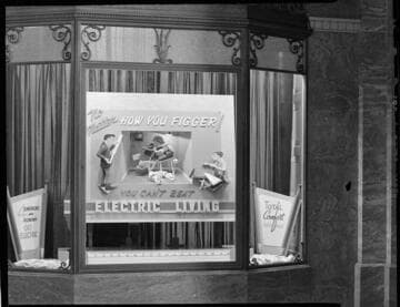 General Office display window