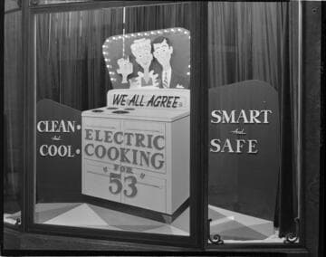 General Office display window