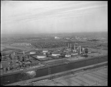 Aerial photos of Alamitos Generating Station