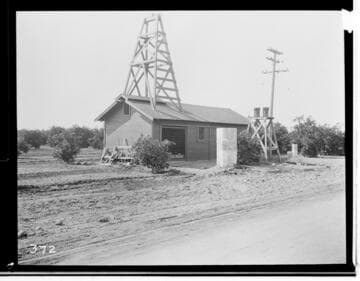 An irrigation pumping plant