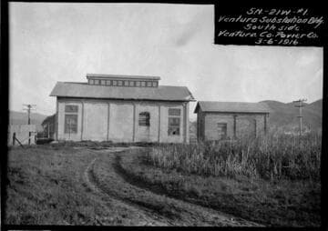 Ventura Substation building south side