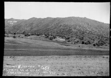 Borel : Springs and drainage