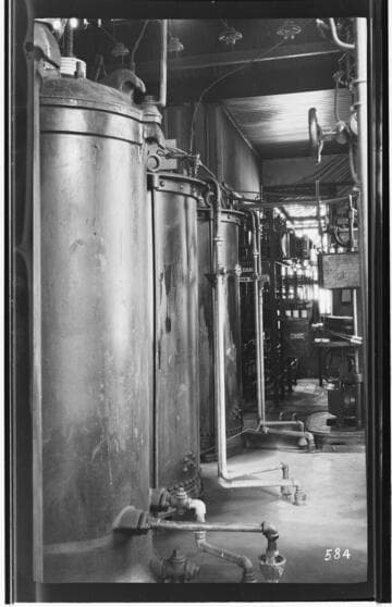 The transformers at Porterville Substation