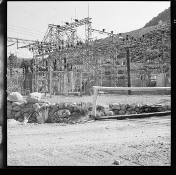 Lee Vining #3 Substation (former hydro plant for Southern Sierras Power Company)