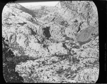 Overview shot showing construction of Rush Creek Power plant