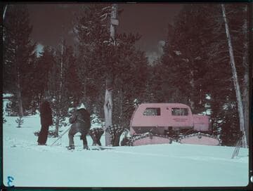 Big Creek Snow Survey: four men and a SnowCat