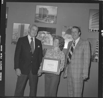 Conservation award presented to Tooley & Company