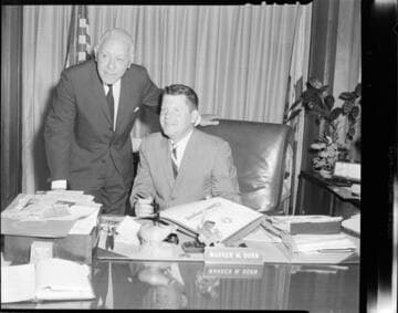 Award from Warren Dorn & L. A. Co. Board of Supervisors to SCE