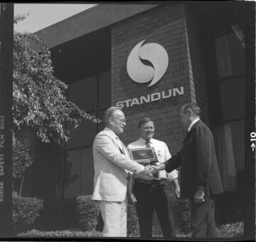 Conservation award presented to Standun