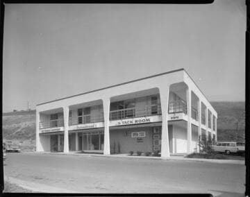 Businesses and office buildings on the Palos Verdes Peninsula