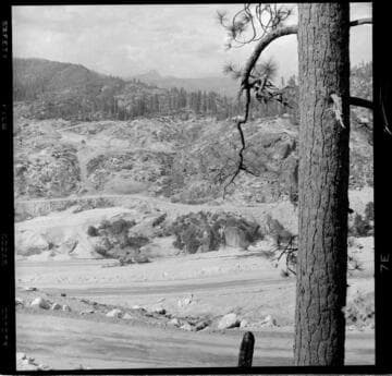 Mammoth Pool tunnel construction