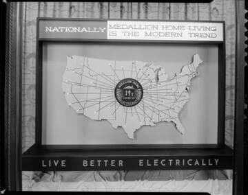 General Office display window