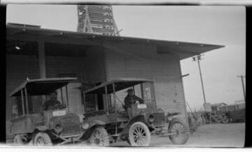 Trucks at the Imperial Ice Co